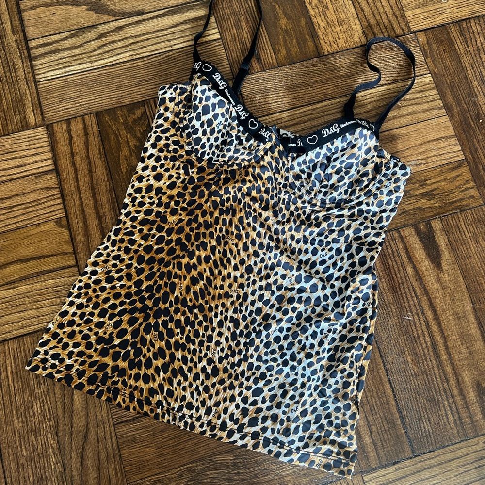 Dolce & Gabbana Leopard Cami